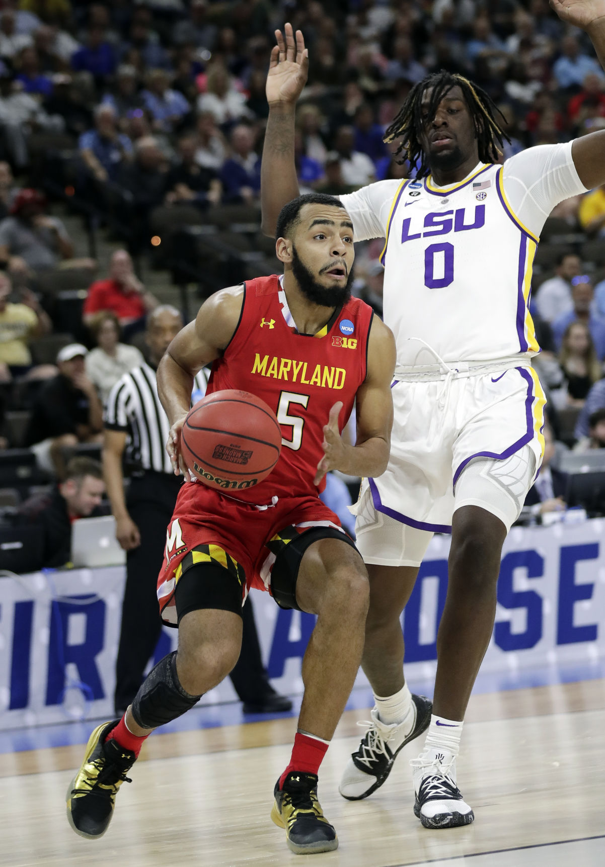 NCAA Maryland LSU Basketball